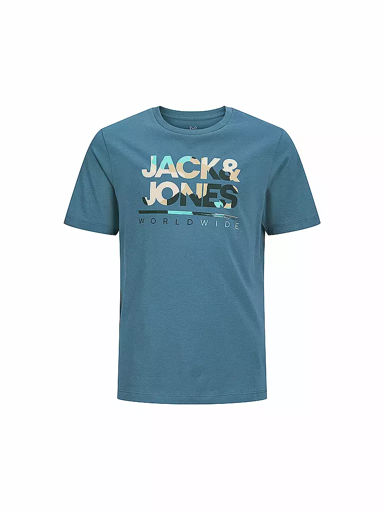 JACK & JONES | Jungen T-Shirt JJLUKE | petrol