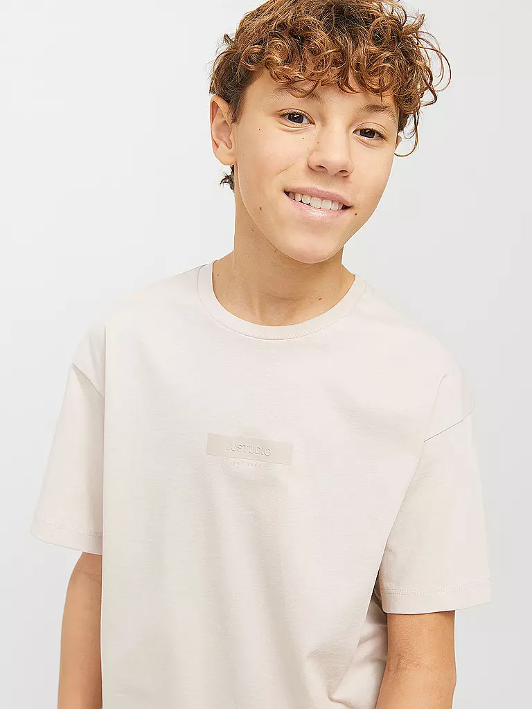 JACK & JONES | Jungen T-Shirt JJTAKA | beige