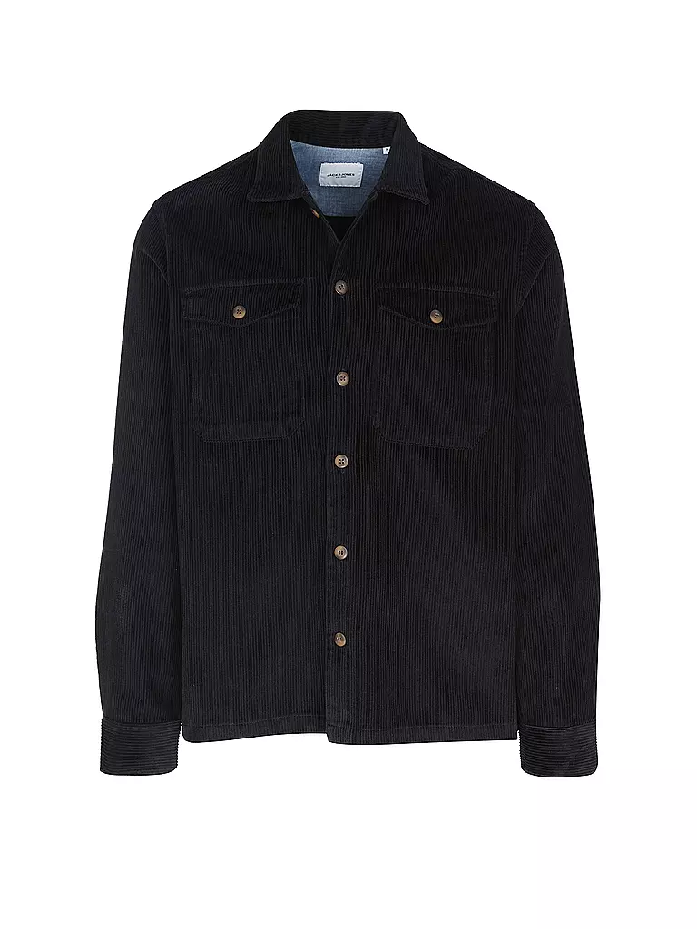 JACK & JONES | Overshirt JJEEDDIE | schwarz