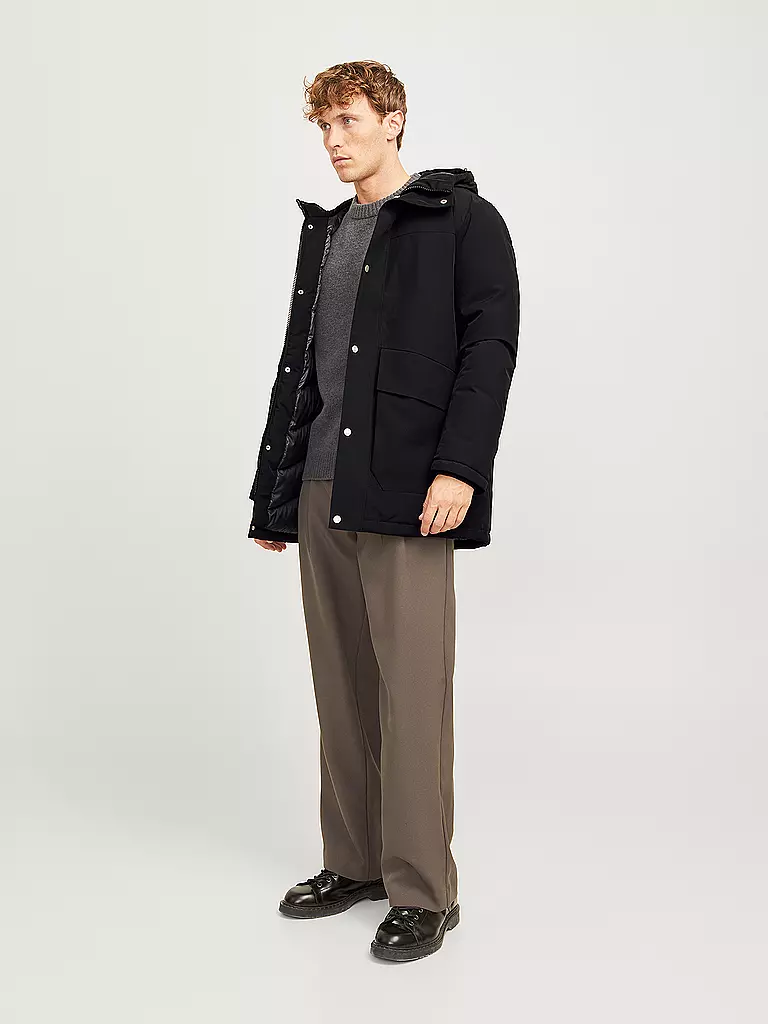 JACK & JONES | Parka JJETREK | schwarz