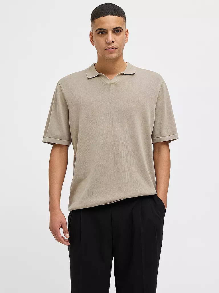 JACK & JONES | Poloshirt JJELEO | beige