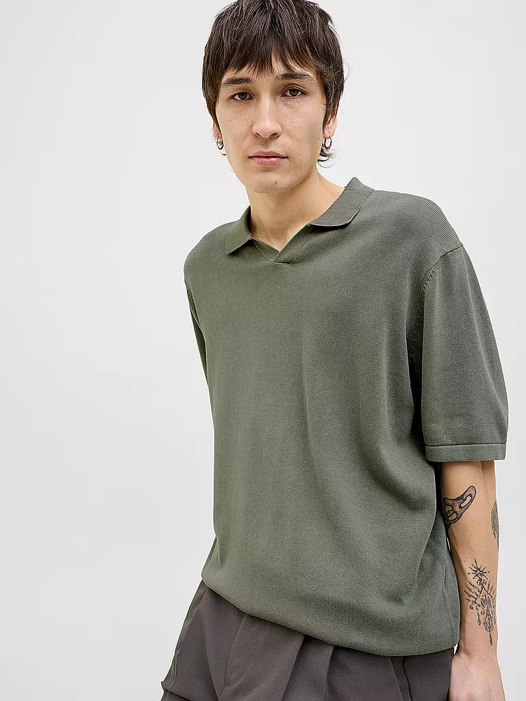 JACK & JONES | Poloshirt JJELEO | olive