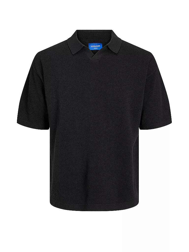 JACK & JONES | Poloshirt JORLINEN | schwarz