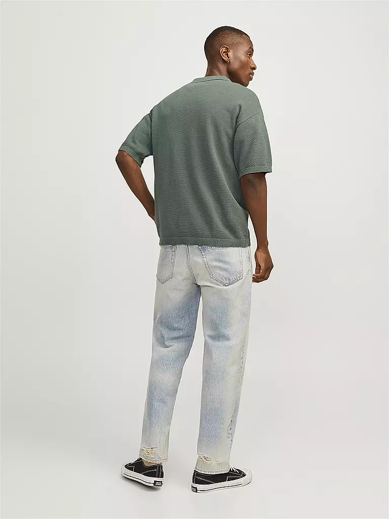 JACK & JONES | Poloshirt JORLINEN | petrol