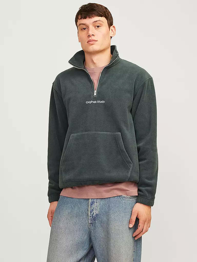 JACK & JONES | Pullover JORVESTERBRO | dunkelgrün