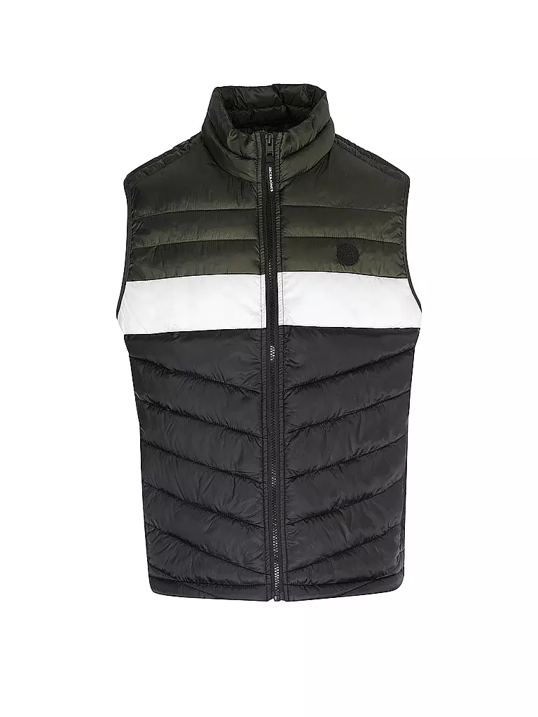 JACK & JONES | Steppgilet JJEHERO | olive