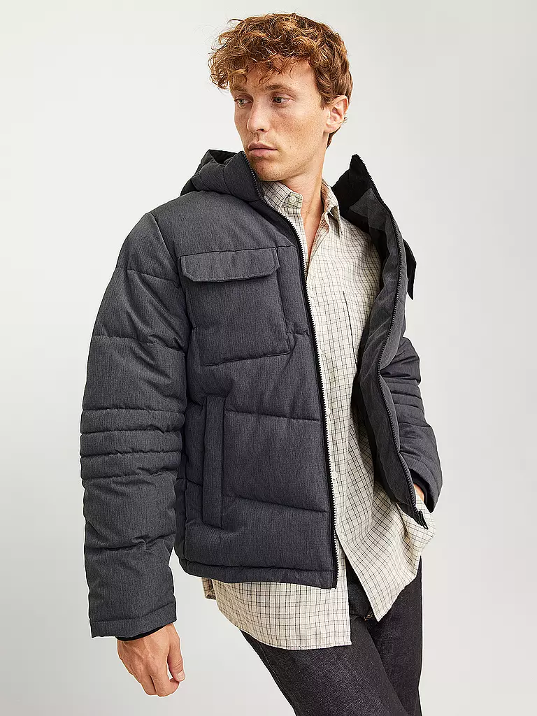 JACK & JONES | Steppjacke JJBUILD | grau