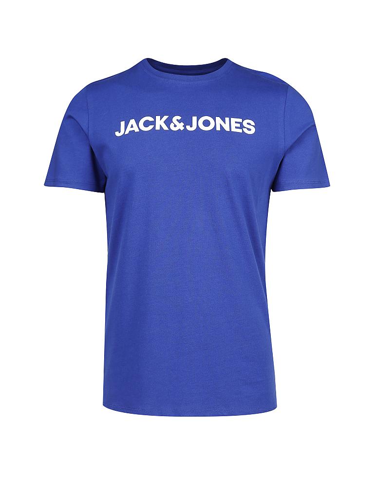 JACK & JONES TShirt "JJECORP" blau