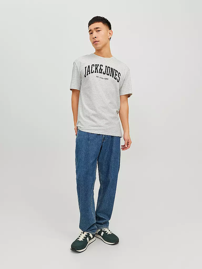 JACK & JONES | T-Shirt  JJEJOSH | weiss