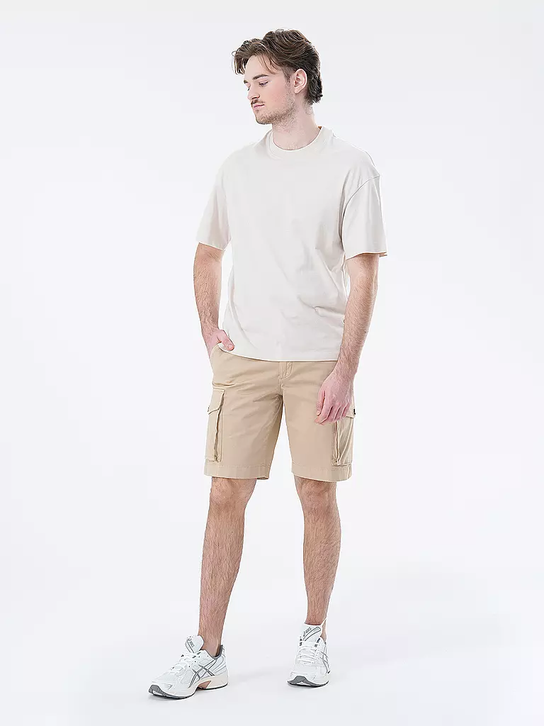 JACK & JONES | T-Shirt JJEBRADLEY | beige