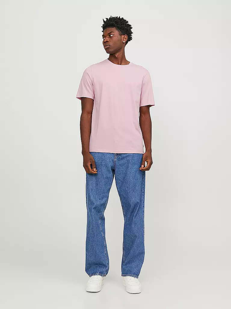 JACK & JONES | T-Shirt JJEORGANIC | rosa