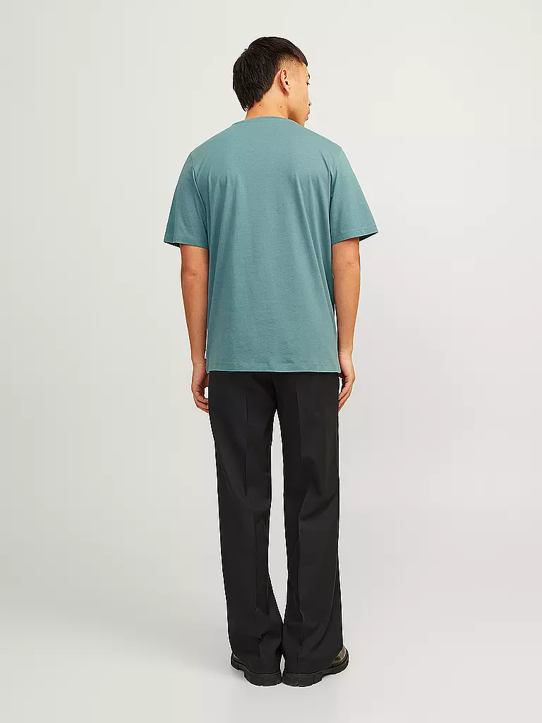 JACK & JONES | T-Shirt JJEORGANIC | petrol