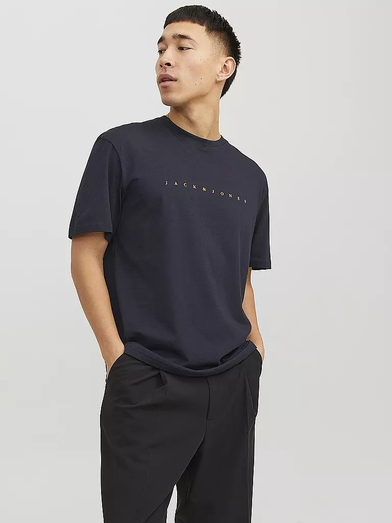 JACK & JONES | T-Shirt JJESTAR | dunkelblau