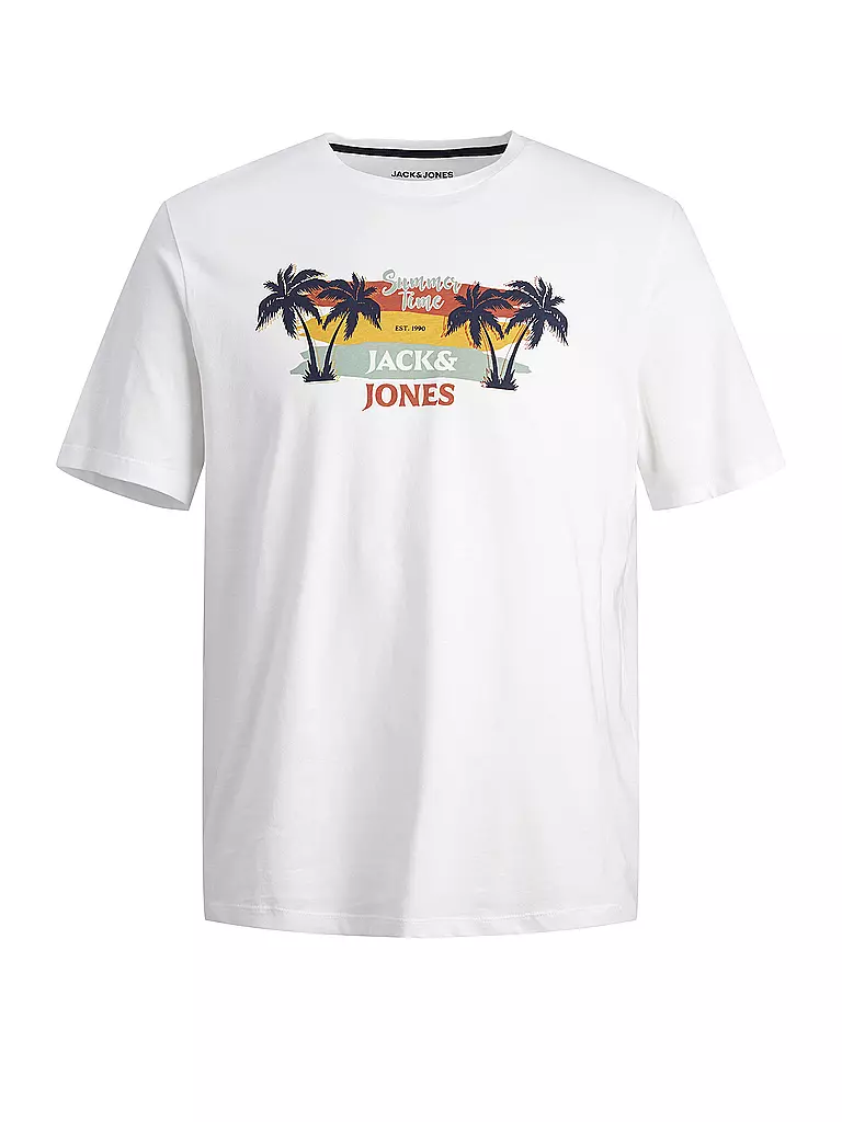 JACK & JONES | T-Shirt JJSUMMER | weiss