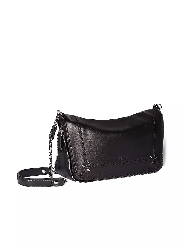 JEROME DREYFUSS | Ledertasche - Mini Bag BOBI Small | schwarz