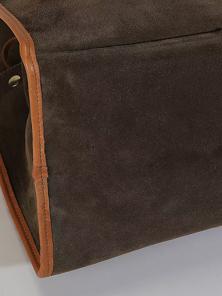 JEROME DREYFUSS | Ledertasche - Shopper LEON M | olive