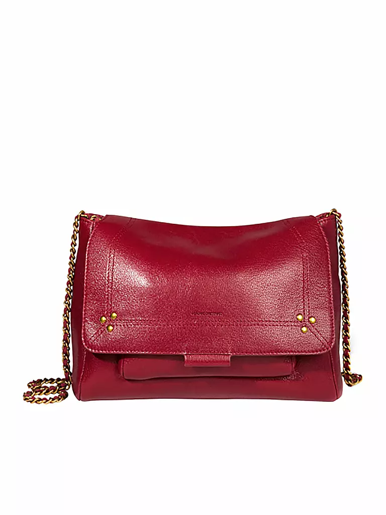 JEROME DREYFUSS | Ledertasche - Umhängetasche LULU Medium | rot