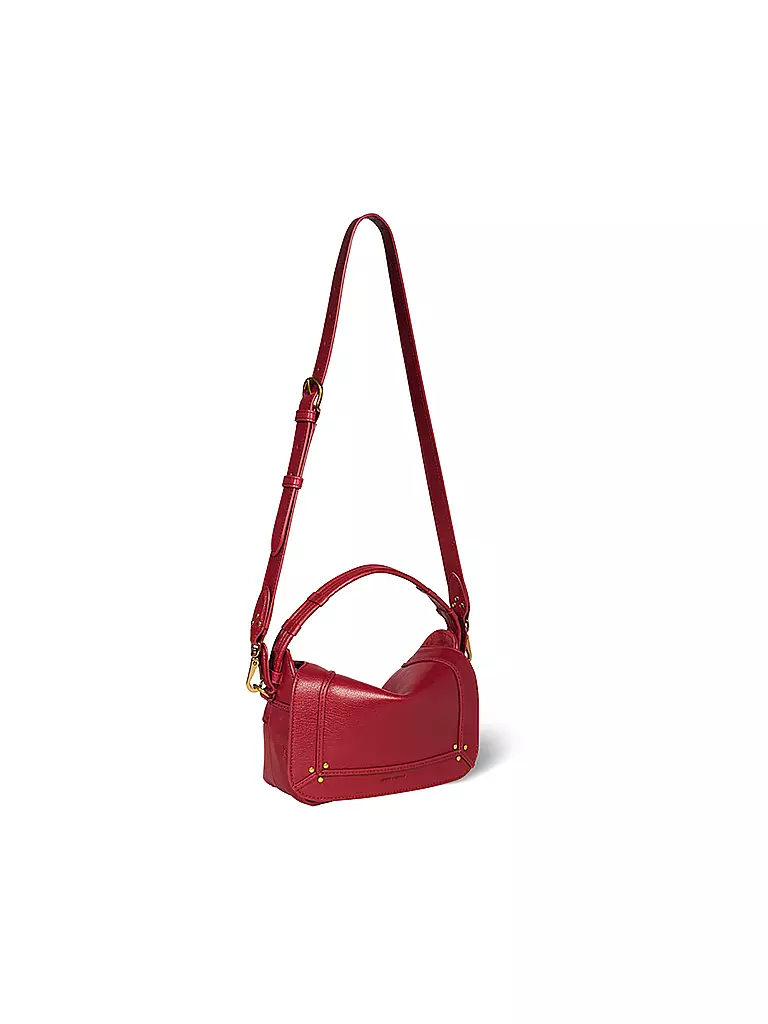 JEROME DREYFUSS | Ledertasche - Umhängetasche PEPITO Small | rot