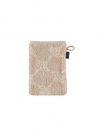 JOOP | Waschhandschuh Cornflower 16x22cm Sand