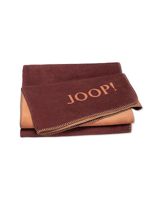 JOOP | Wohndecke UNI-DOUBLEFACE 150x200cm granat/kupfer