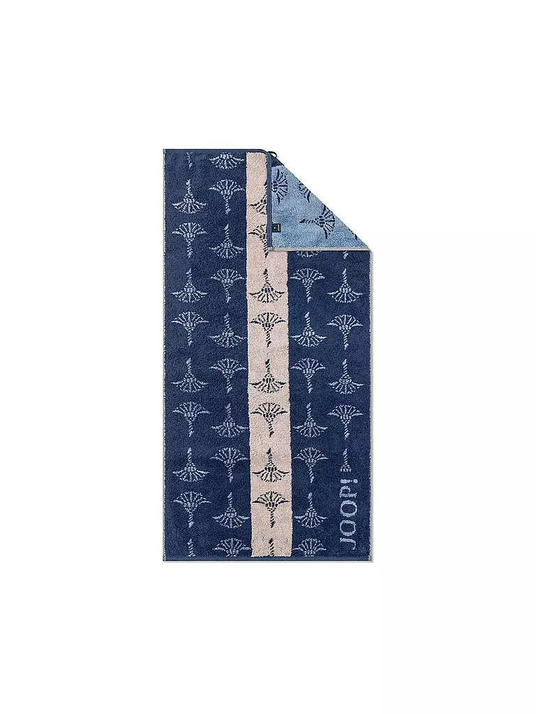 JOOP | Duschtuch 80x150cm DIVIDED CORNFLOWER Aqua | dunkelblau