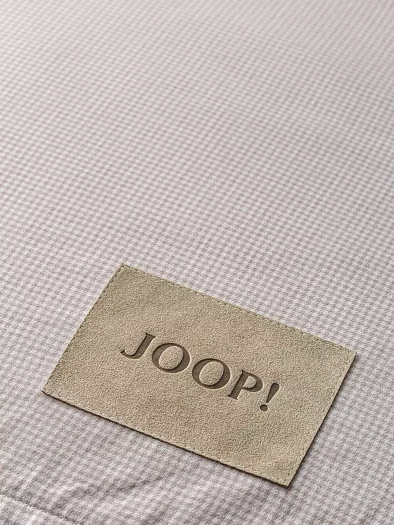 JOOP | Flanell Bettwäsche 70x90cm/140x200cm SOFT Sand | beige