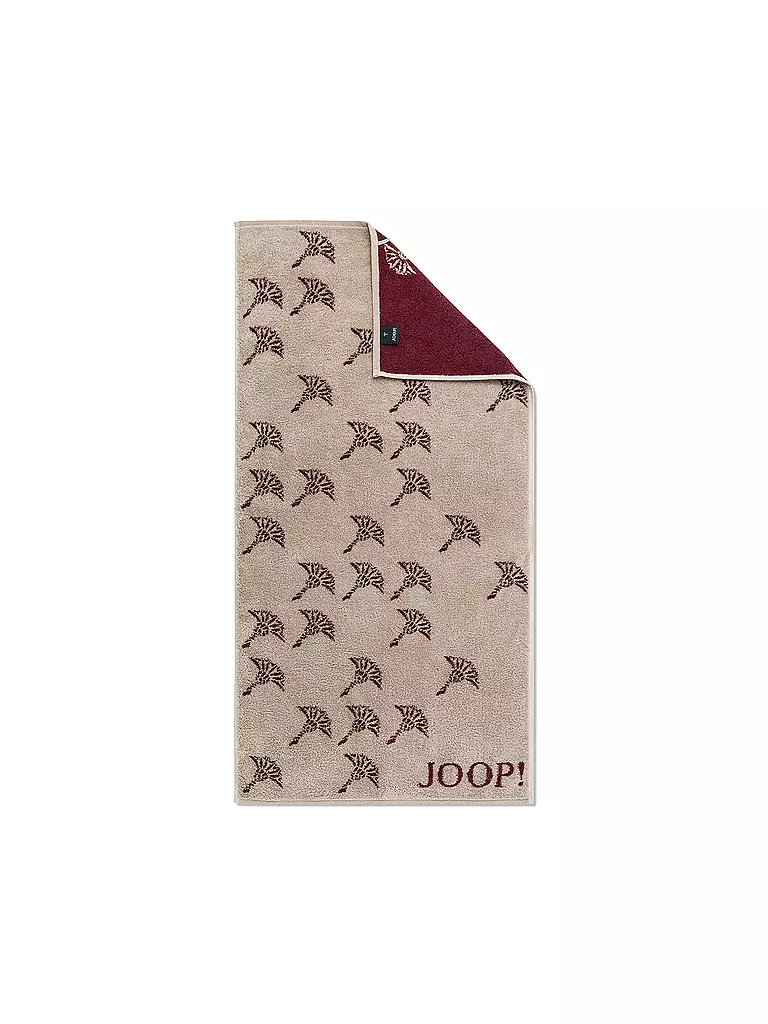 JOOP | Handtuch SELECT FADED CORNFLOWER 50x100cm Rouge | dunkelrot