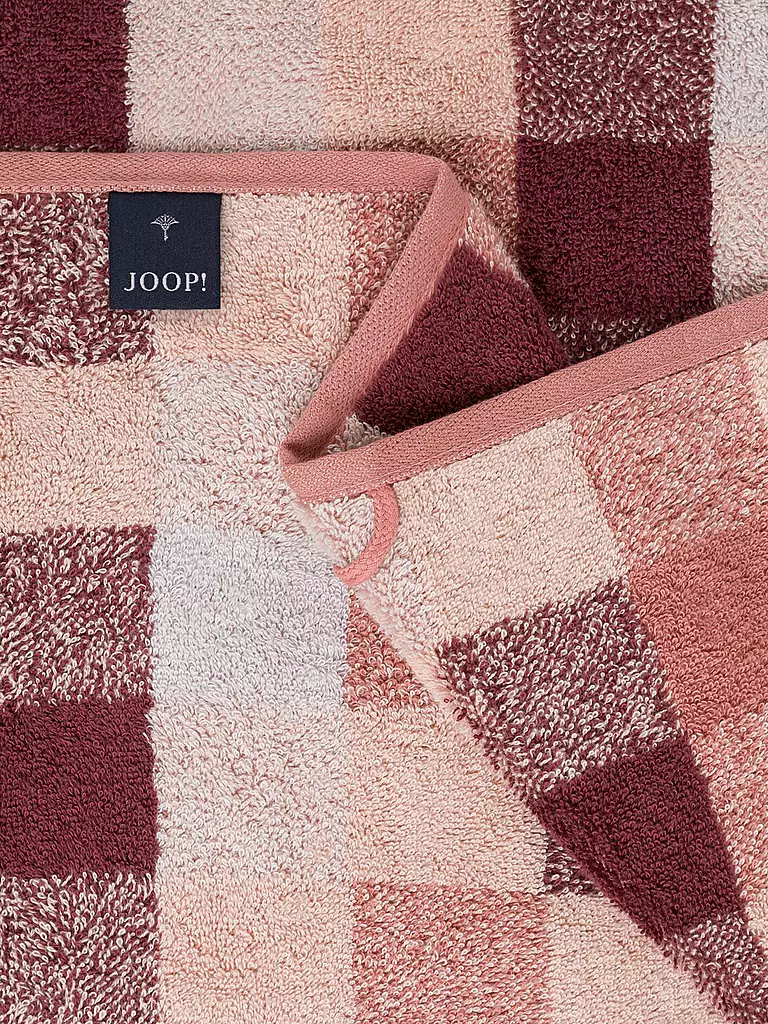 JOOP | Handtuch VIBE KARO 50x100cm Puder | hellgrün