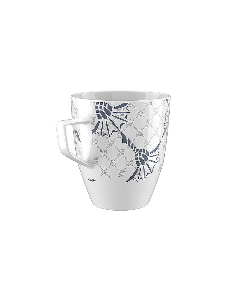 JOOP | Henkelbecher Collectors Mug 8,5x9,5cm Cornflower Double | weiss