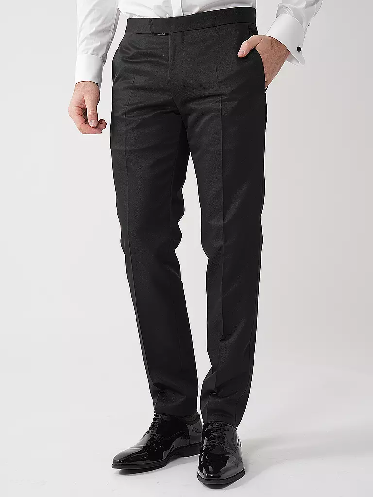 JOOP | Hose Slim Fit BASK | schwarz