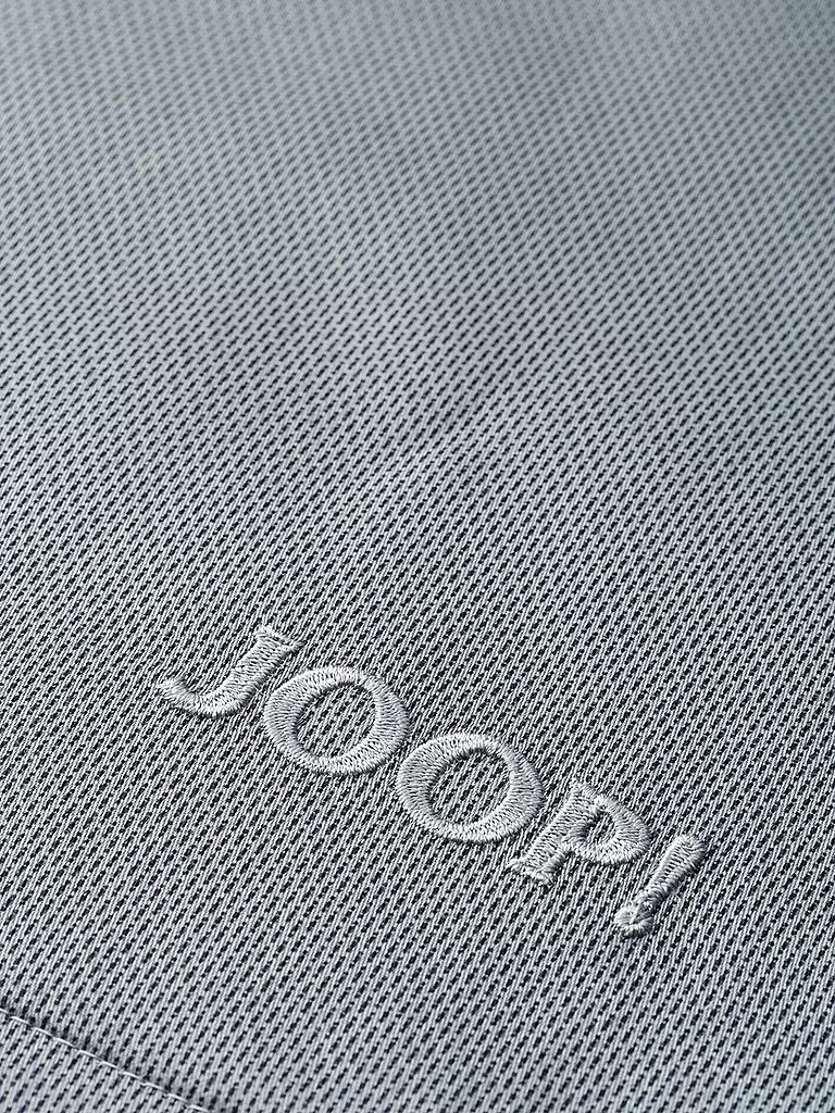 JOOP | Satin Bettwäsche 70x90cm/140x200cm MICRO PATTERN Grau/Anthrazit | rosa