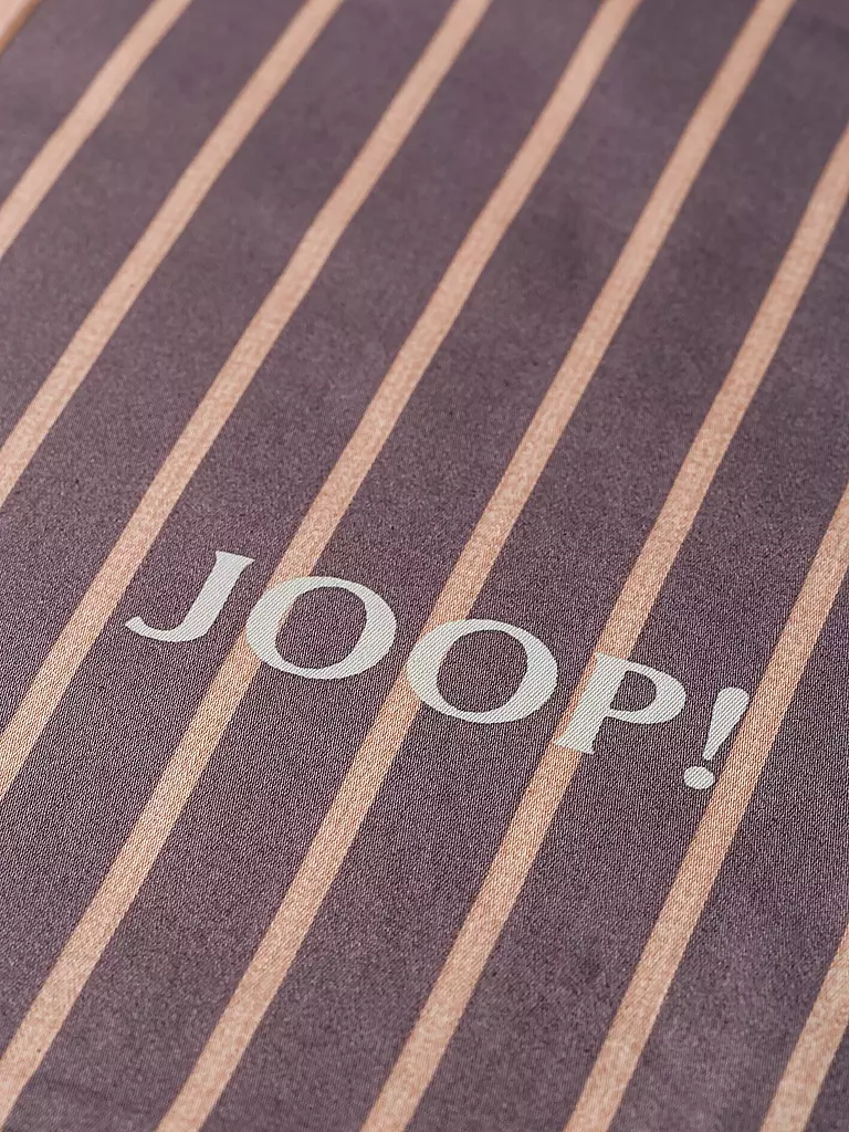 JOOP | Satin Bettwäsche DIVIDED 70x90cm / 140x220cm Blush | hellgrau