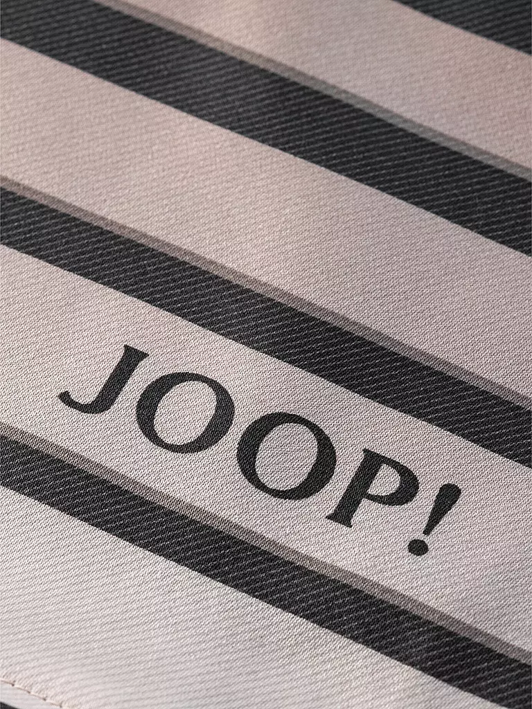 JOOP | Satin Bettwäsche SHUTTER 2x70x90cm/200x200cm Stone | dunkelrot