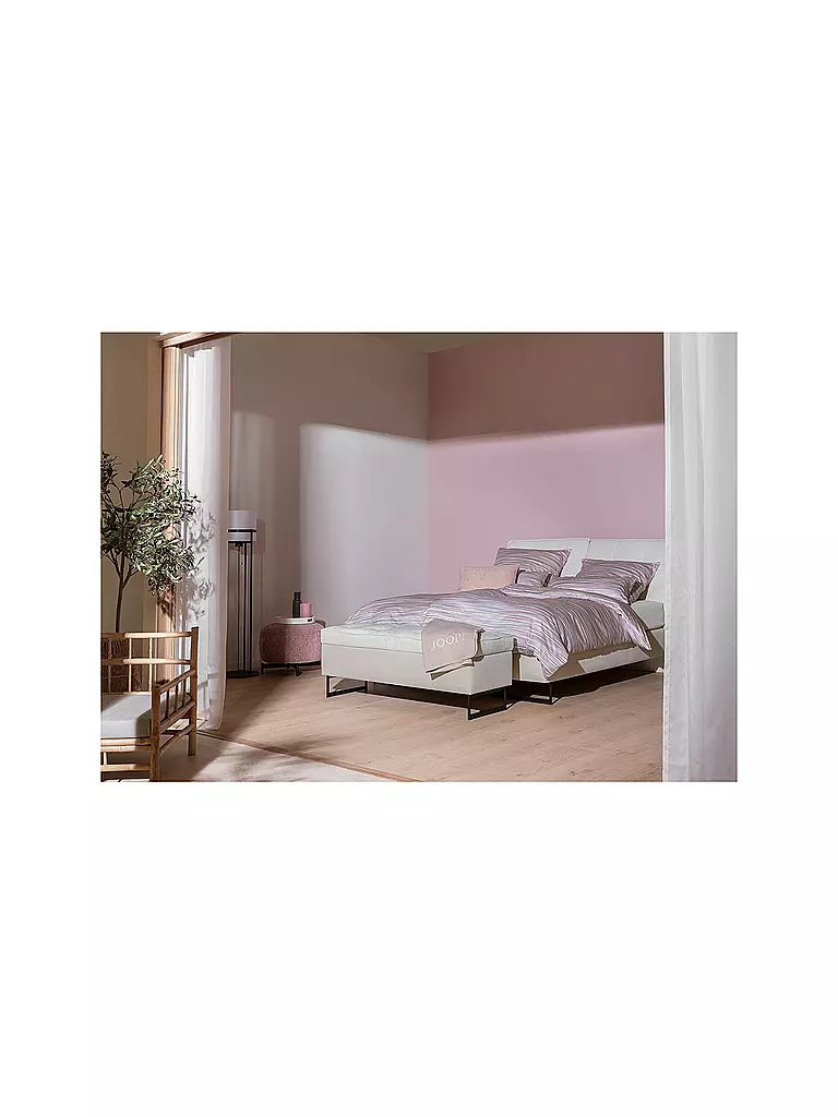 JOOP | Satin Bettwäsche VIVID 2x 70x90cm/200x200cm Blush | koralle