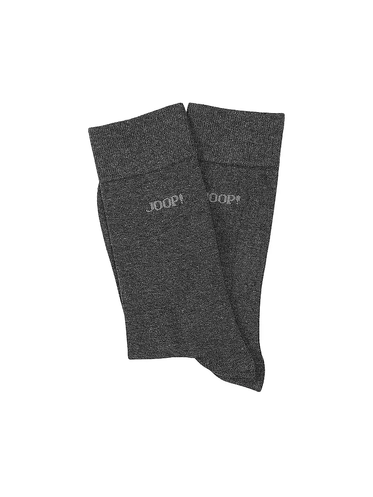 JOOP | Socken 2er Pkg. anthracite mela | grau