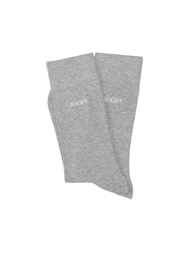 JOOP | Socken 2er Pkg. light grey mela | hellgrau