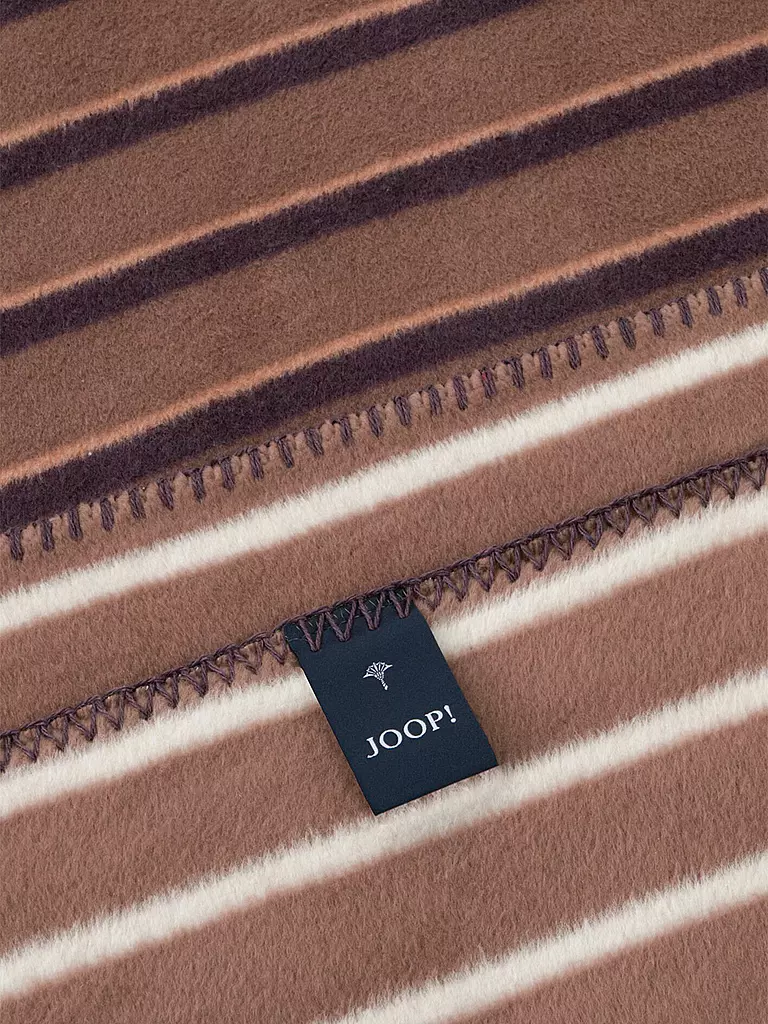 JOOP | Wohndecke 150x200cm DIVIDED Karamell | camel