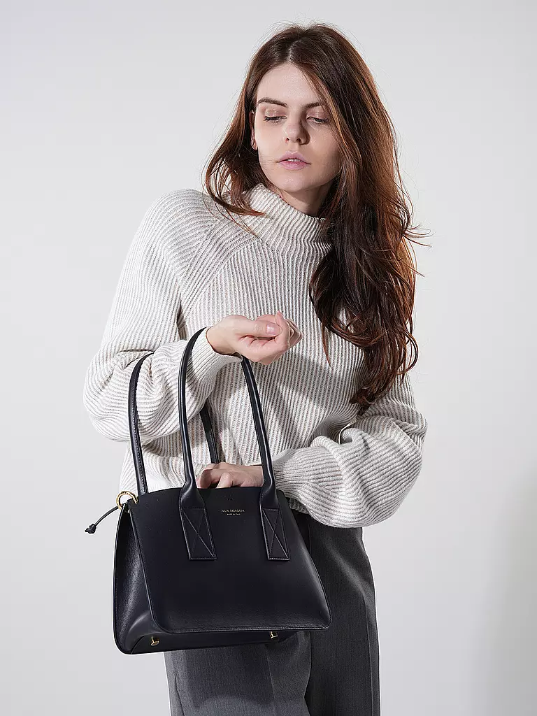 JULIA SKERGETH | Ledertasche - Shopper Medium | dunkelblau