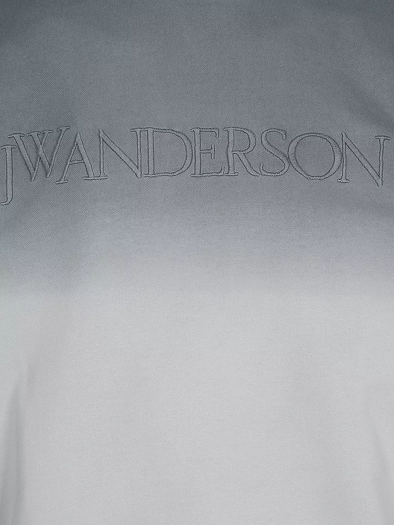 JW ANDERSON | Sweater LOGO GRADIENT SWEATER | hellgrau