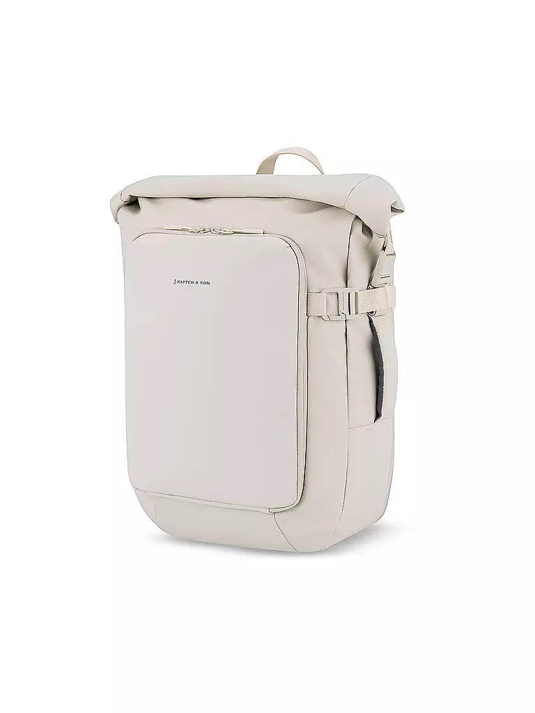 KAPTEN & SON | Rucksack LISBON, erweiterbar | beige