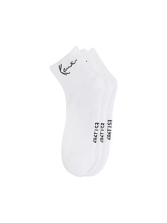 KARL KANI | Socken 3er-Pkg. white