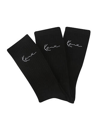 KARL KANI | Socken Signature Stripe 3-er Pkg. black