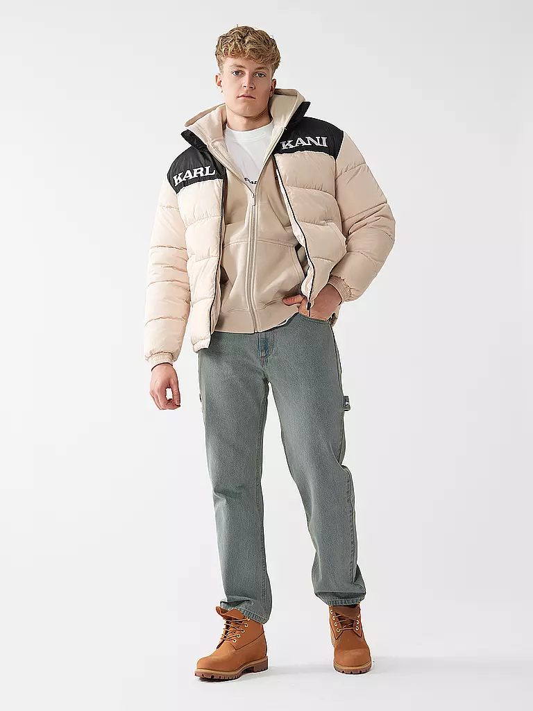 KARL KANI | Steppjacke RETRO ESSENTIAL | beige