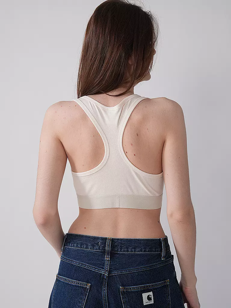 KARO KAUER | Bralette offwhite | weiss