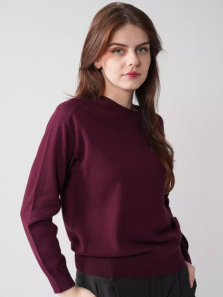 KATESTORM | Kaschmirpullover  | dunkelrot