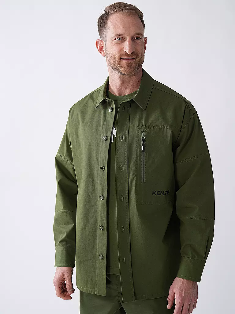 KENZO | Overshirt  | olive