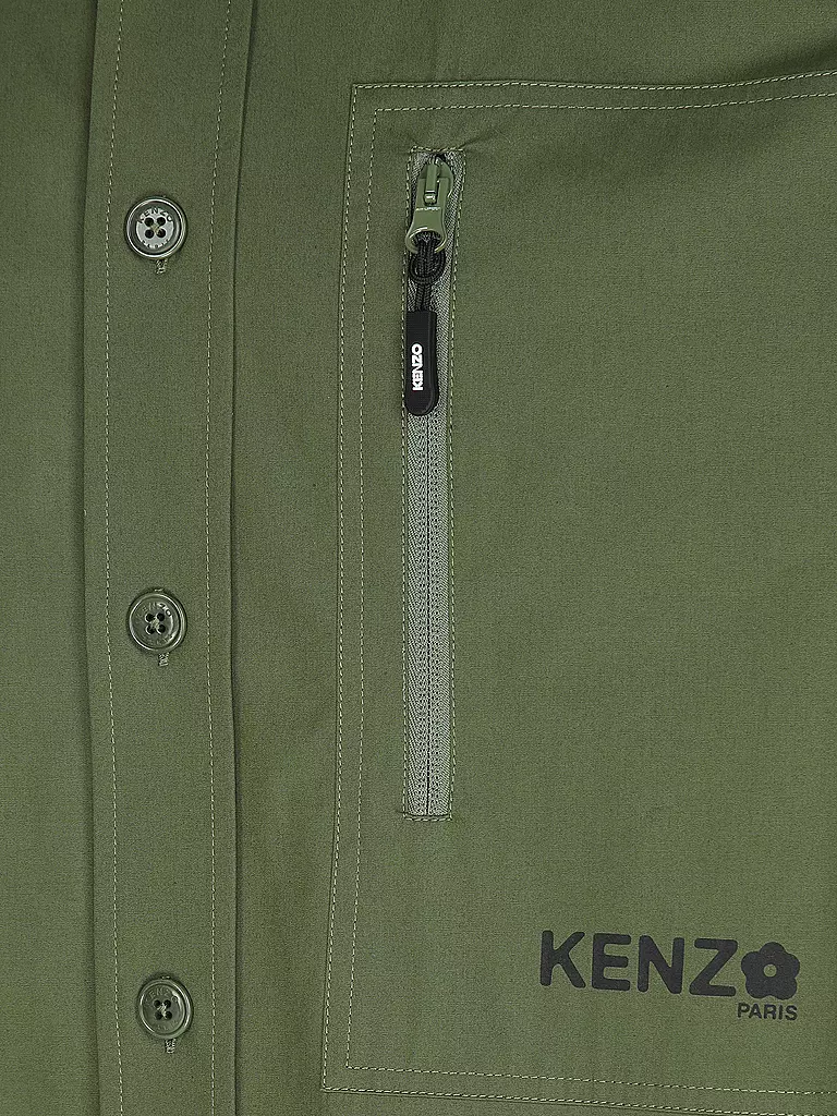 KENZO | Overshirt  | olive