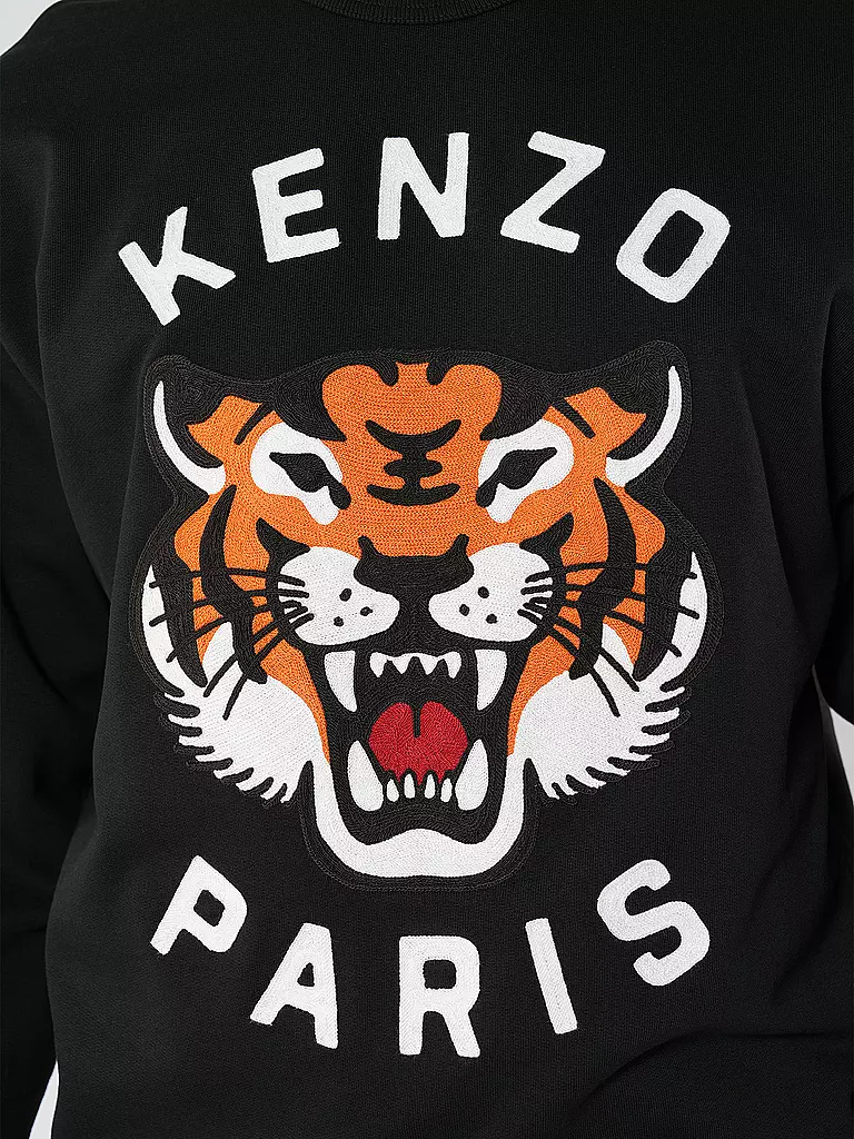 KENZO | Sweater LUCKY TIGER | schwarz