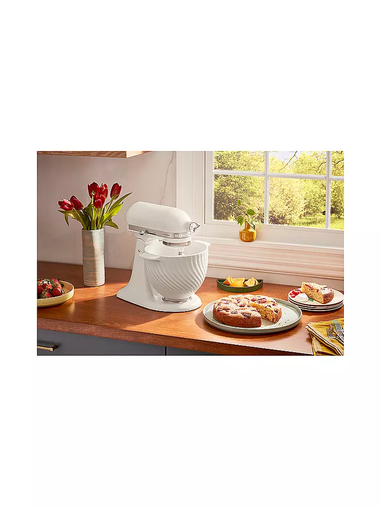 KITCHENAID | Keramikschüssel 4,8l 5KSM2CB5MR Meringue | weiss