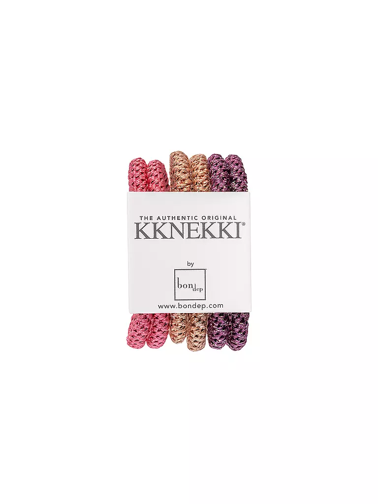 KKNEKKI | Haargummi 6er Pkg BUNDLE 11 | rosa